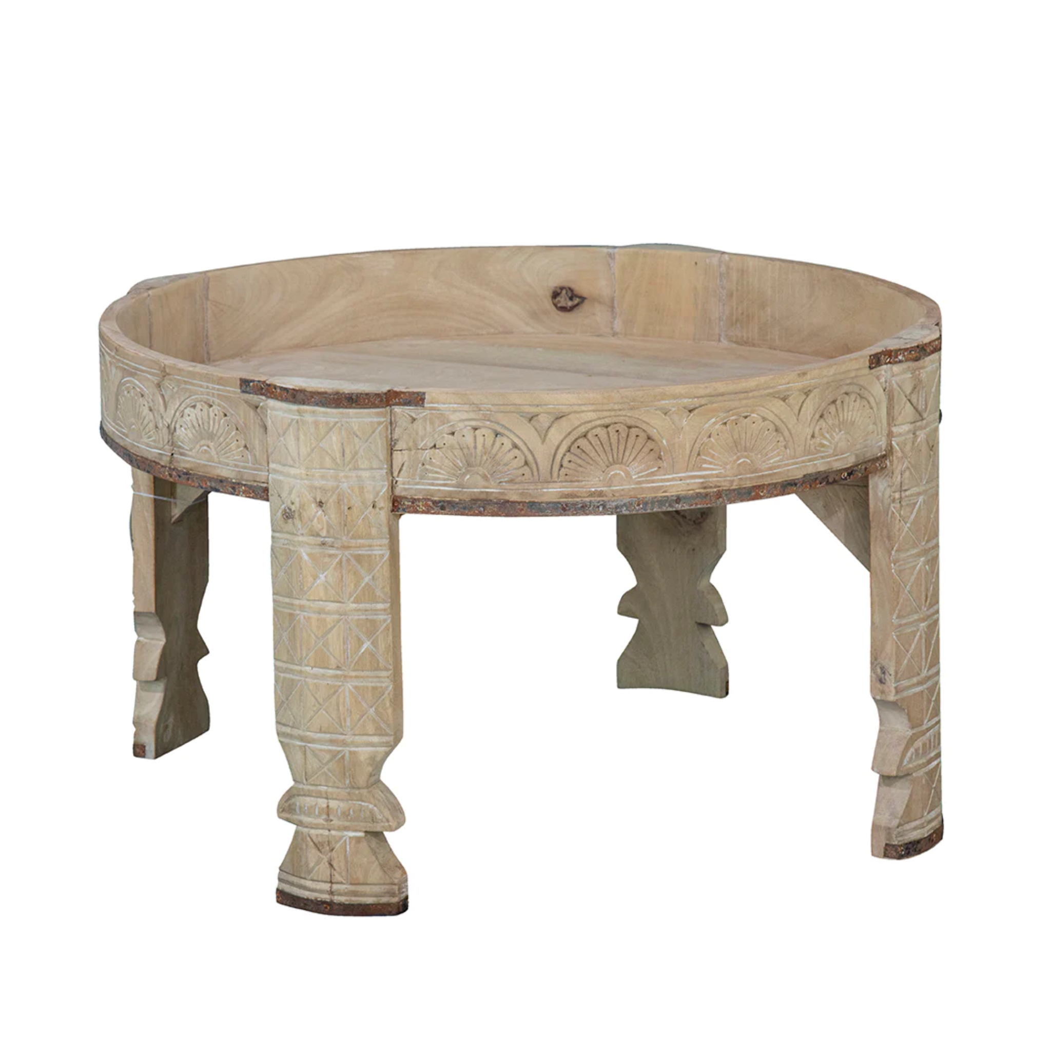 Sana Carved Coffee Table