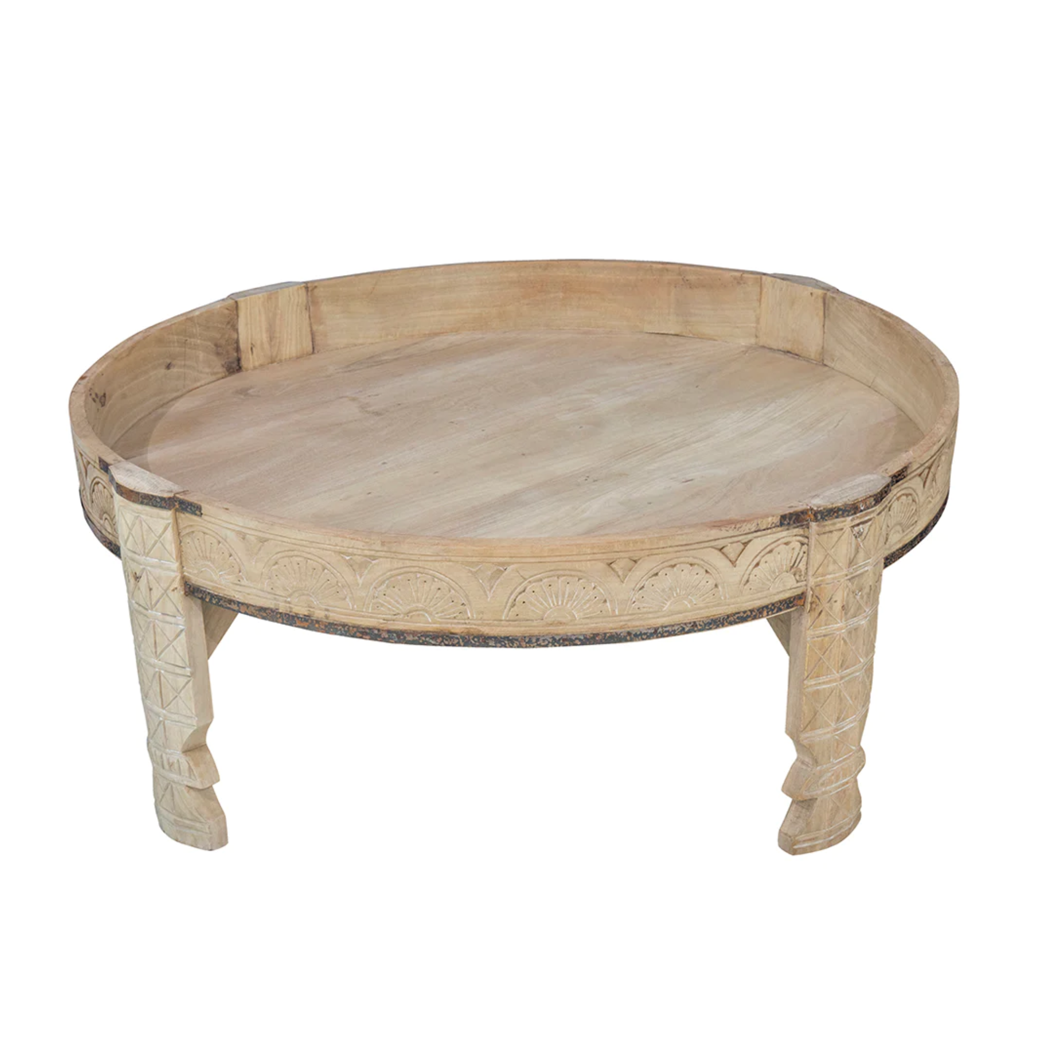 Sana Carved Coffee Table