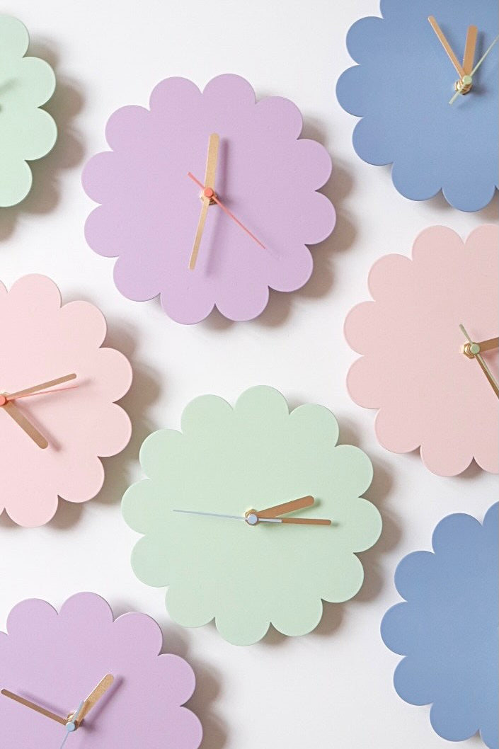 PETAL CLOCK - MINT