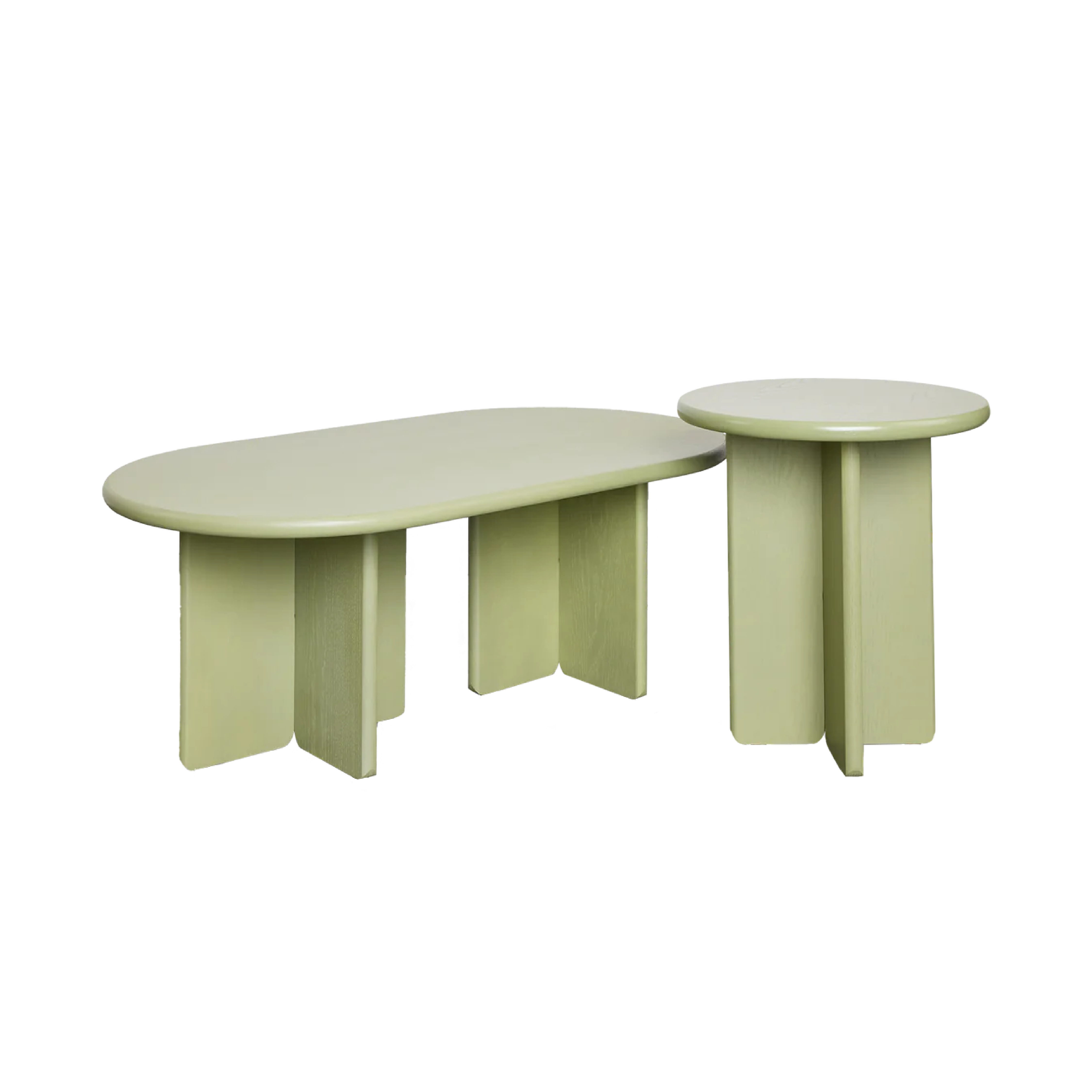 MINGLE SIDE TABLE - GREEN