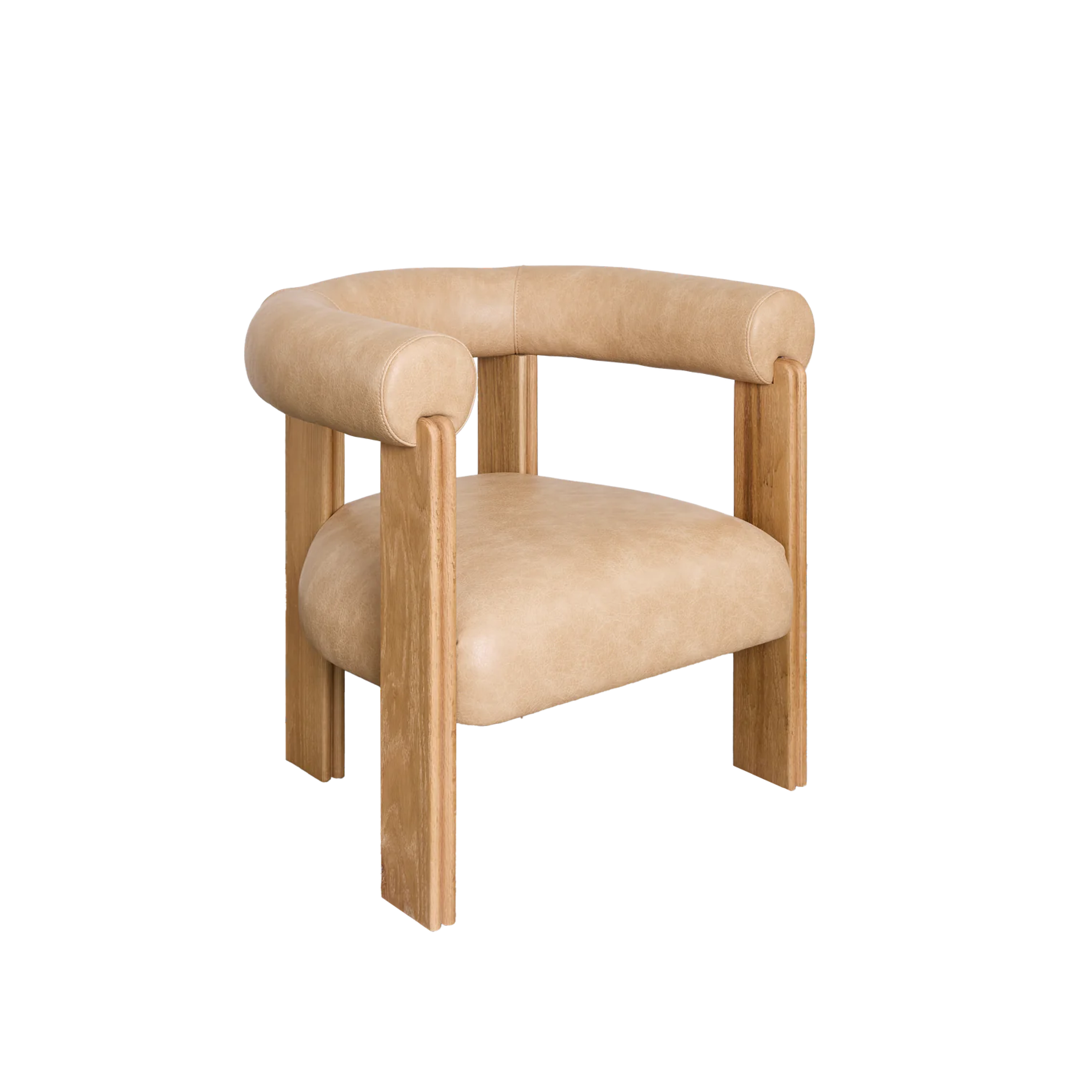 NADINE OCCASIONAL CHAIR - TAN