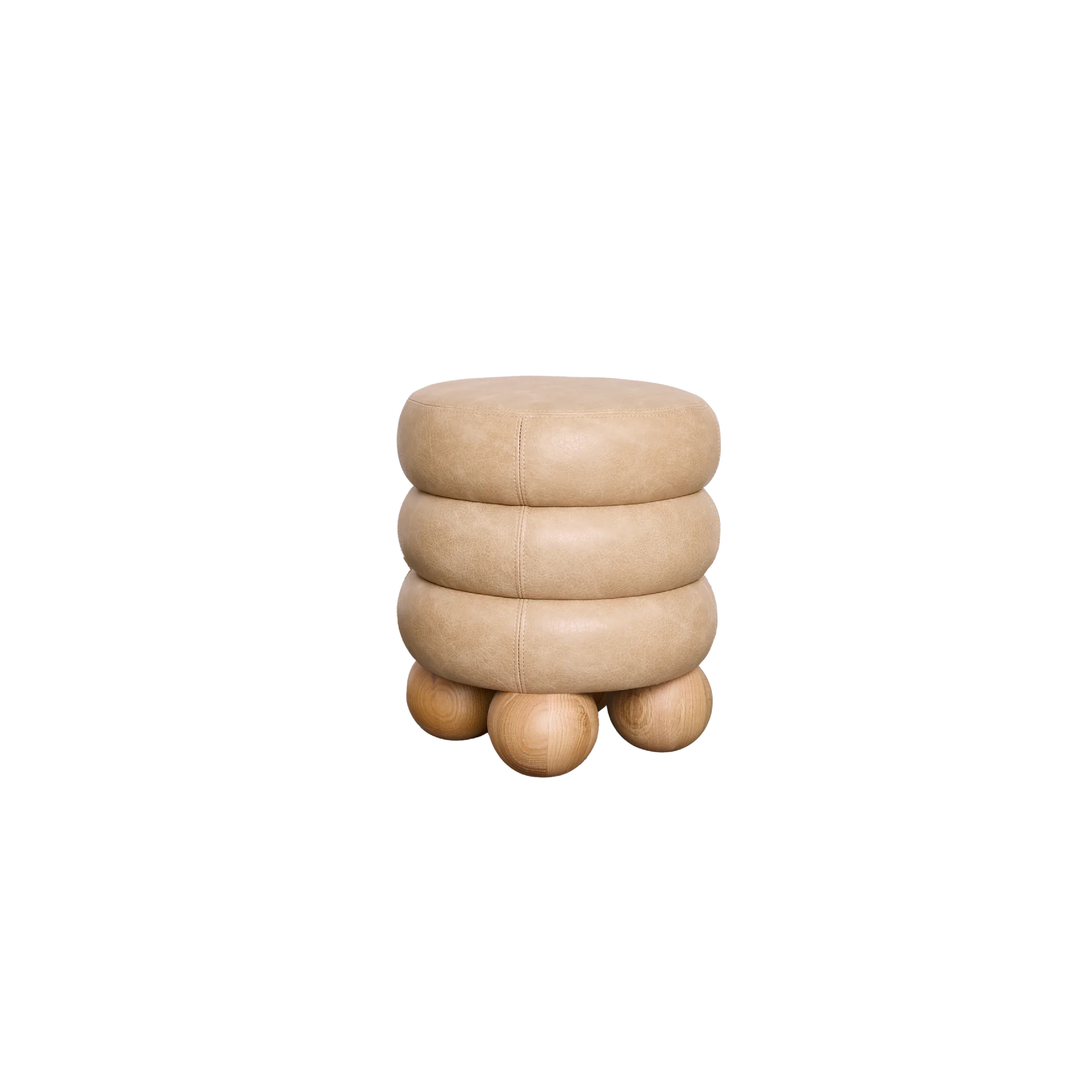 ROLLEY POD OTTOMAN - TAN